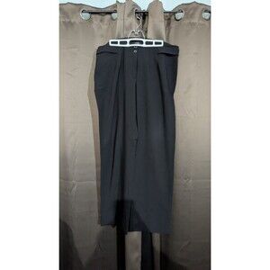 Rafaella Women's Black Dress Pants 14 High Rise Straight